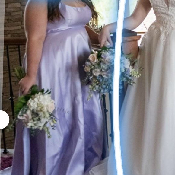 Lavender Prom Dress - Picture 1 of 7